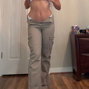 Tan Cargo Pants